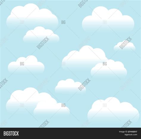 Sky Clouds Vector Vector & Photo (Free Trial) | Bigstock