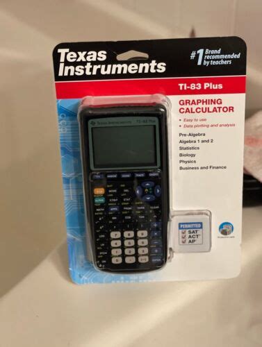 Texas Instruments TI 83 Plus Graphing Calculator Black 4