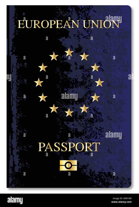 European Union Passport Stock Vector Image & Art - Alamy