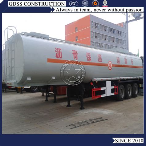 Tanker Trailer 3 Axle Sulfuric Acid Tanker Chemical Liquid Storage Tank Tanker Truck Trailer