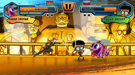 Онлайн игра Никелодеон Мир Супер Схваток Nickelodeon Super Brawl