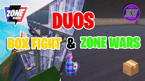 Duos Box Fight And Zone Wars Av Jakest Fortnite Creative Map Code