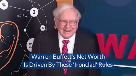 Warren Buffett S Net Worth Is Driven By These Ironclad Rules Video