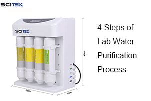 4 Steps of Lab Water Purification Process