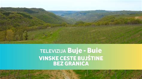 Televizija Buje Buie E Vinske Ceste Buj Tine Bez Granica Youtube