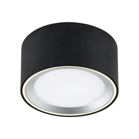 Nordlux Fallon Surface Mounted Led Ceiling Light Black Warm White