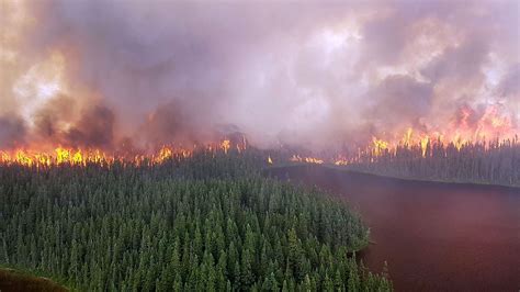 In Photos Wildfires Continue To Burn Across Northern Ontario The