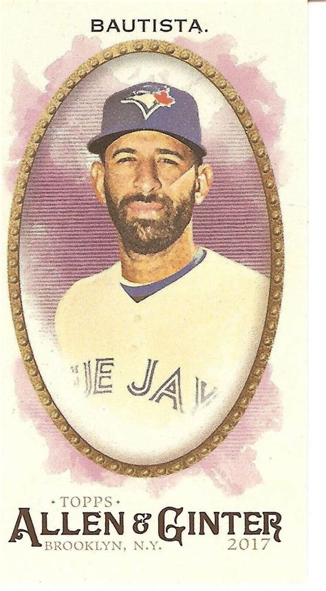 Topps Allen Ginter S X Mini Jose Bautista For Sale Online