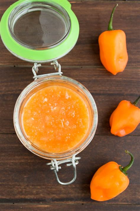 A Quick And Easy Spicy Hot Sauce Recipe Made With Habanero Peppers