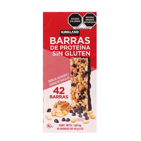 Kirkland Signature Barra De Prote Na Cacahuate Y Chocolate Chips Precio