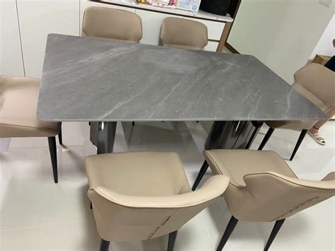 Sintered Stone Dining Table Furniture Home Living Furniture Tables