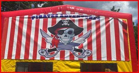 Pirate Banner For Combo Inflatables Nyinflatables