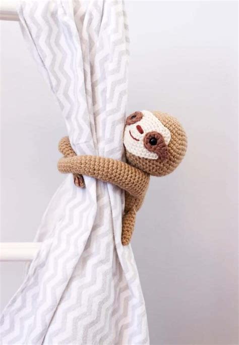 Sleepy Sloth Crochet Pattern | Crochet Sloth Toy