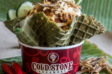 Es Krim Cold Stone Bikin Menu Nasi Lemak Dan Cendol Tertarik Hai