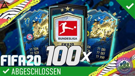 100X TOTS UPGRADE PACKS 100X BUNDESLIGA PREMIUM UPGRADE SBC