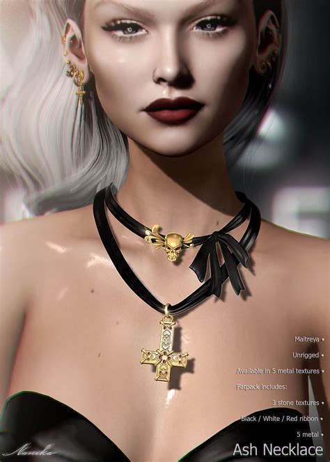 Nanika Ash Necklace Vanity Event Maps Secondlife Flickr