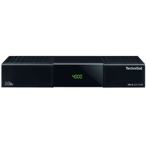 Technisat Hd S Dvr Sat Receiver Schwarz Kaufland De