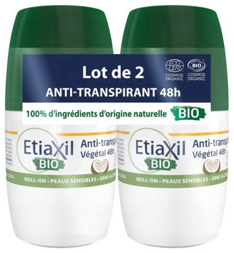 Etiaxil anti transpirant déodorant efficace contre les odeurs