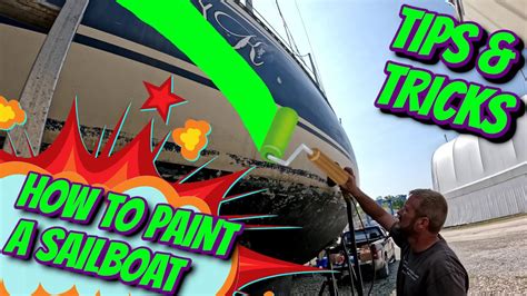 How To Paint A Sailboat Ep 283 Lady K Sailing YouTube