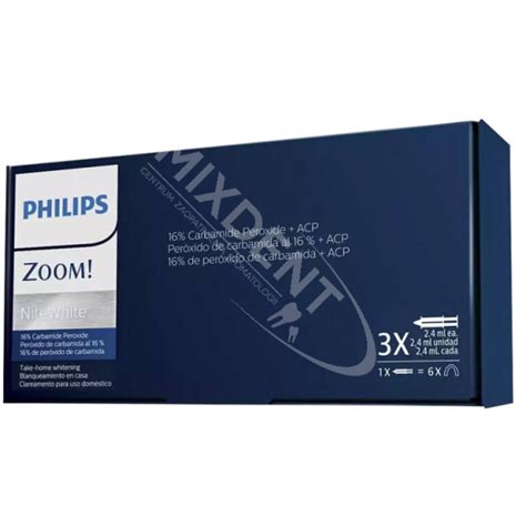 NiteWhite 16 CP Żel do wybielana Mini Kit 3x2 4ml Philips ZOOM MIXDENT