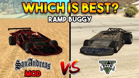 Gta Ramp Buggy Vs Gta San Adnreas Ramp Buggy Which Is Best Youtube