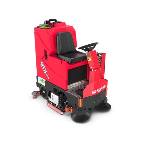 Gtx V Ride On Floor Scrubber Bidvest Materials Handling