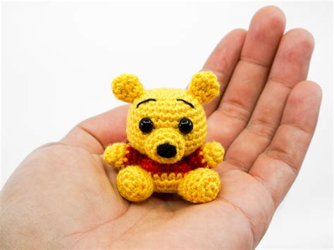 PDF CROCHET PATTERN Mini Winnie The Pooh By Supergurumi