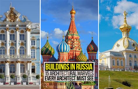 Buildings In Russia Architectural Marvels Every Architect Must See