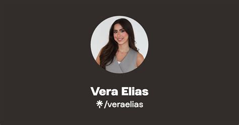 Vera Elias Instagram TikTok Linktree