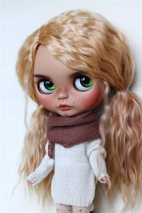 Reserved Brynn Custom Blythe Doll Ooak Art Doll Etsy Ooak Art Doll Blythe Dolls Art Dolls