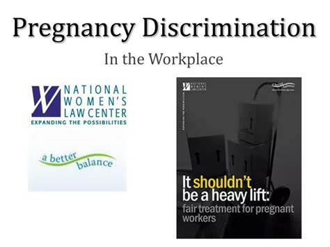 Ppt Pregnancy Discrimination Powerpoint Presentation Free Download Id1703058