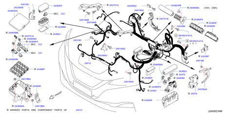 Genuine Nissan Bracket Harness Clip 242395sk0c 24239 5sk0c Oem For Sale Online Ebay