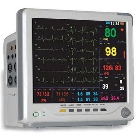 Ecg Lcd Icu Patient Monitor Lead Selections 1 Upper Arm At Rs 26000