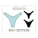 DIY Reversible Wide Side Bikini Bottoms PDF Sewing Pattern Jagger