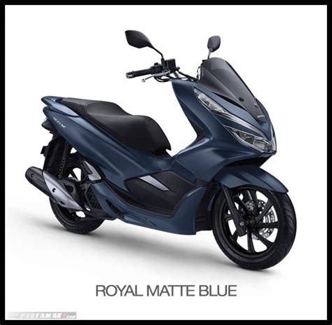 2020 Honda PCX 150 Warna Biru Doff Royal Matte Blue Pertamax7