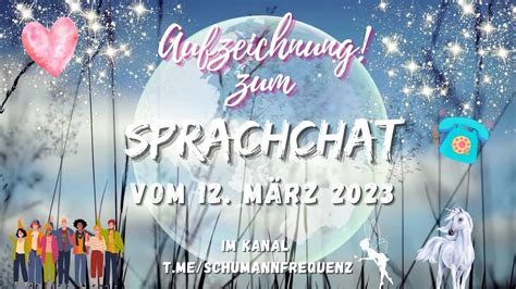 Aufzeichnung Sprachchat Vom Mit Meditation Heilung