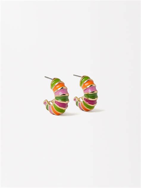 Boucles D Oreilles Multicolores Multicolore Parfois