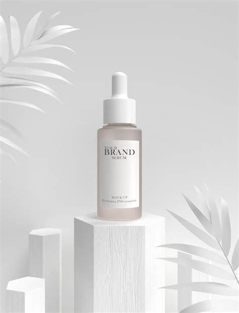 page  skincare products psd  high quality  psd