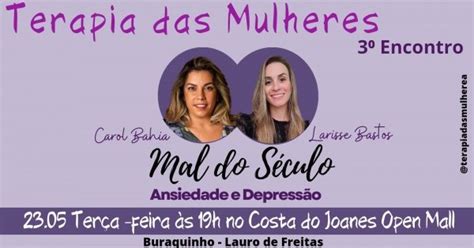 TERAPIA DAS MULHERES Em Lauro De Freitas Sympla