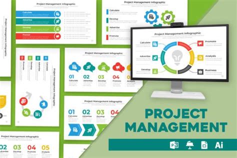 Project Management Infographic Template Graphic by MightySlide ...