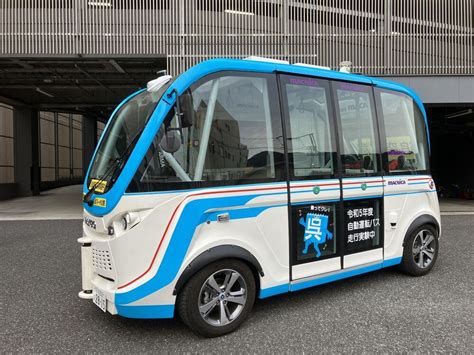 マクニカ、広島県呉市で自動運転evバスによる交通社会実験を実施 Tech（テックプラス）