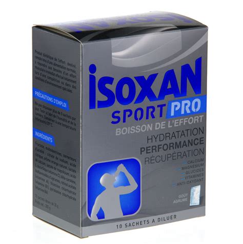 ISOXAN P R O boîte de 10 sachets Parapharmacie Prado Mermoz