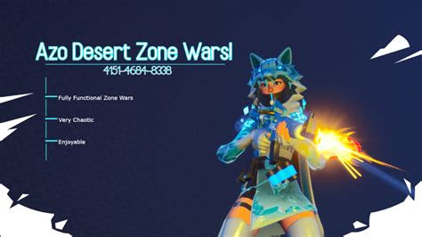 Azo Desert Zone Wars Nolander Fortnite Creative Map Code