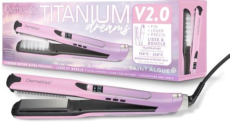 Demeliss Lisseur Vapeur Titanium V2 0 Plaques Flottantes Fines