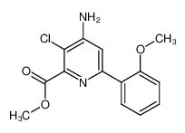 4 Amino 3 Cloro 6 2 Metoxifenil Piridin 2 Carboxilato De Metilo CAS