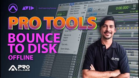 Testando Bounce To Disk Offline No Pro Tools Proclass Treinamentos