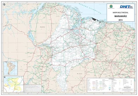 Mapa De Carreteras Del Estado Del Maranh O Tama O Completo Gifex