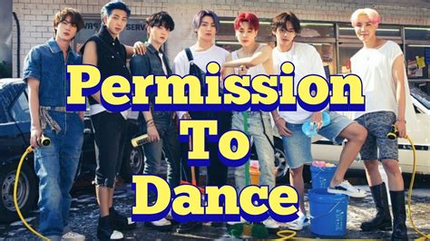 Bts 방탄소년단 Permission To Dance Youtube