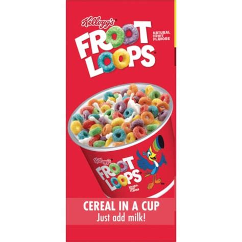 Kellogg S Froot Loops Cereal Cups 6 Oz Ralphs