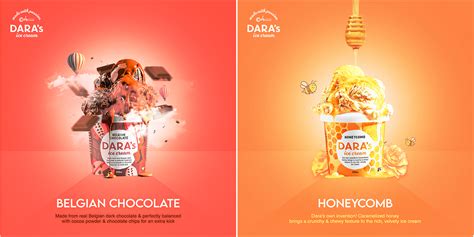 Dara S Ice Cream On Behance